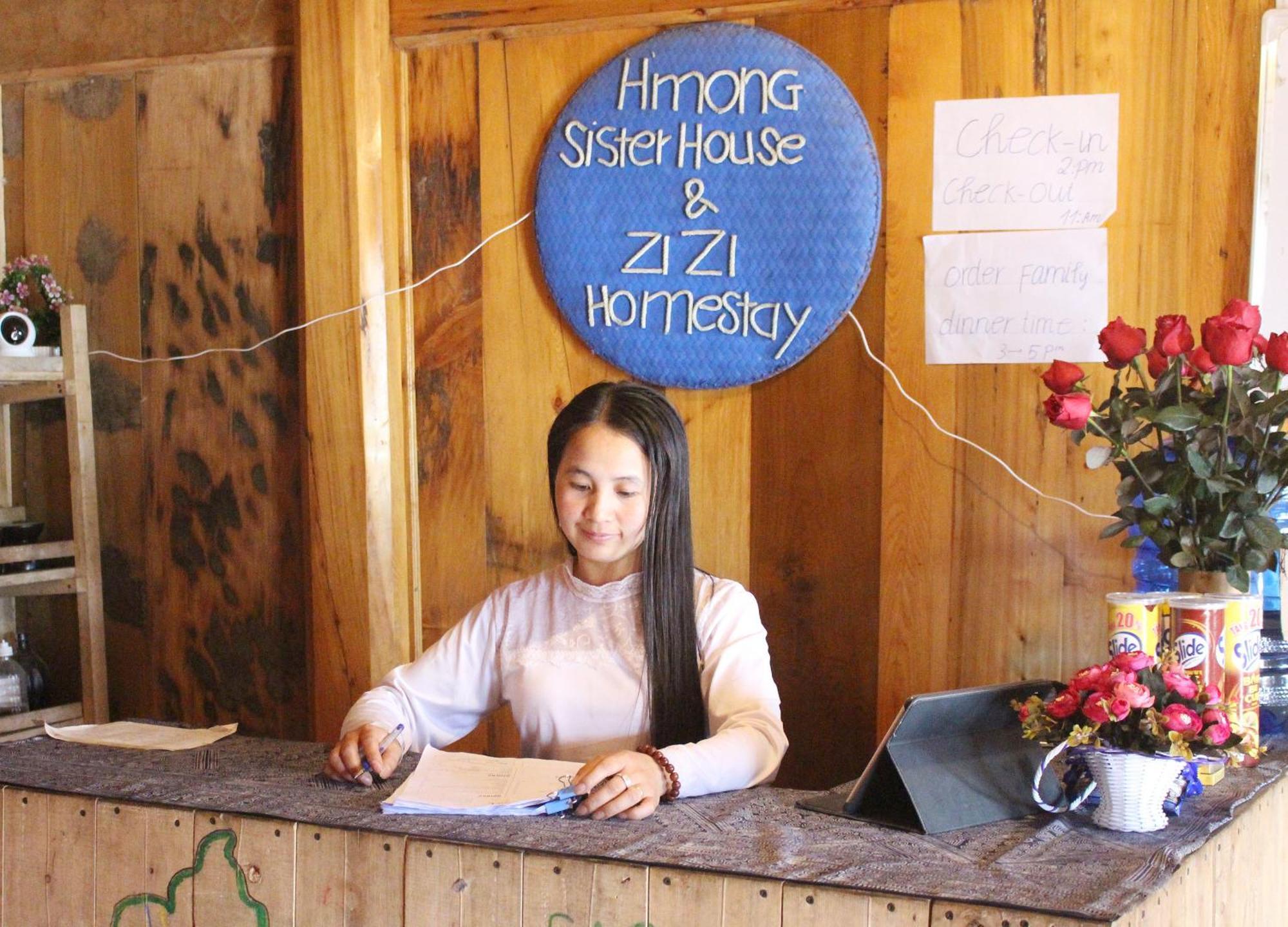 Hmong Sister House And Trekking Lägenhet Sapa Exteriör bild