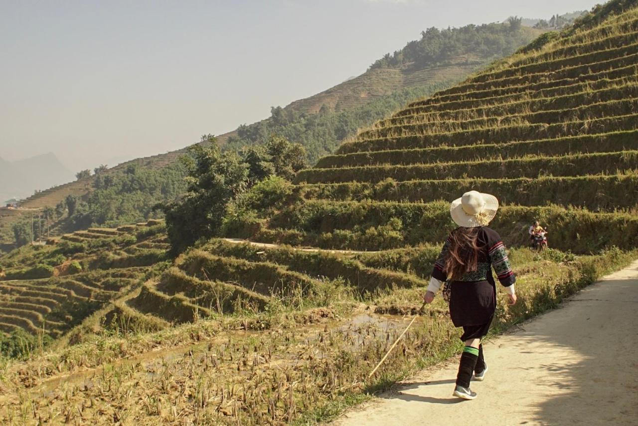 Hmong Sister House And Trekking Lägenhet Sapa Exteriör bild